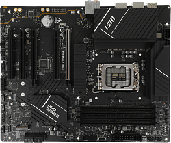 Материнская плата MSI PRO B760-P DDR4 II Soc-1700 Intel B760 4xDDR4 ATX AC`97 8ch(7.1) 2.5Gg+HDMI+DP