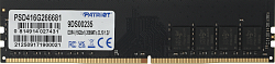 Память DDR4 16Gb 2666MHz Patriot PSD416G266681 Signature RTL PC4-21300 CL19 DIMM 288-pin 1.2В single rank Ret