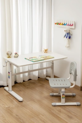 Стол детский Cactus CS-KD-PK столешница МДФ розовый 100x80x60см