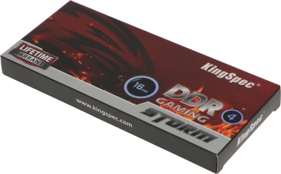 Память DDR4 16GB 2666MHz Kingspec KS2666D4M12016G RTL PC4-21300 CL19 DIMM 288-pin 1.2В single rank Ret