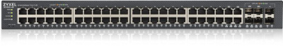 Коммутатор Zyxel GS1920-48V2-EU0101F (L2) 44x1Гбит/с 4xКомбо(1000BASE-T/SFP) 2SFP управляемый