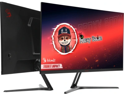 Монитор Bloody 27" MN270Q черный IPS LED 1ms 16:9 HDMI M/M матовая 300cd 178гр/178гр 2560x1440 180Hz G-Sync DP 2K 3.95кг