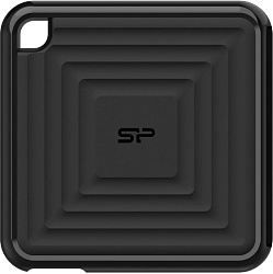 Накопитель SSD Silicon Power USB-C 2TB SP020TBPSDPC60CK PC60 1.8" черный