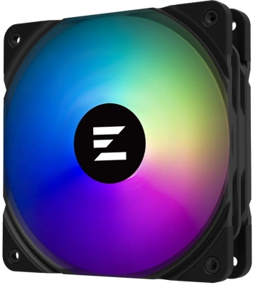 Вентилятор для корпуса Zalman ZM-AF120 ARGB 120х120x26 черный 4-pin 29.7дБ (ZM-AF120 ARGB BLACK) Ret
