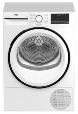 Сушильная машина Beko B3T68230 кл.энер.:A макс.загр.:8кг белый (7188303040)