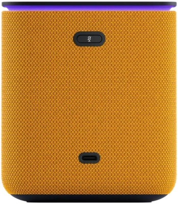 Умная колонка Yandex Станция Миди Алиса оранжевый 24W 1.0 BT/Wi-Fi 10м (YNDX-00054ORG)