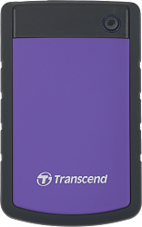 Жесткий диск Transcend USB3.0 2TB TS2TSJ25H3P StoreJet 25H3P (5400rpm) 2.5" фиолетовый