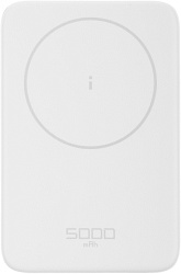 Мобильный аккумулятор ZMI P02ZM 5000mAh QC3.0/PD3.0 12W 2.4A USB-C беспров.зар. белый