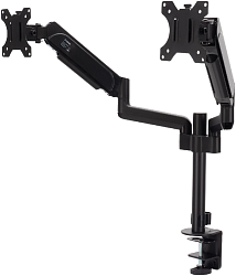 Кронштейн для мониторов ЖК Digma D-MM202D черный 17"-32" макс.9кг крепление к столешнице поворот и наклон