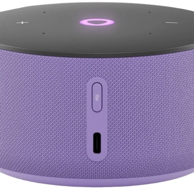 Умная колонка Yandex Станция Мини 3 Алиса лиловый 12W 1.0 BT/Wi-Fi (YNDX-00027LIL)