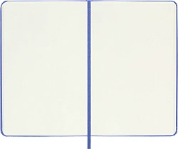 Блокнот Moleskine CLASSIC QP012B42 Pocket 90x140мм 192стр. нелинованный твердая обложка голубая гортензия