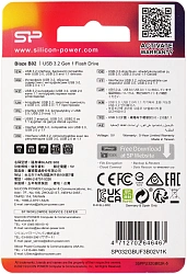 Флеш Диск Silicon Power 32Gb Blaze B02 SP032GBUF3B02V1K USB3.1 черный