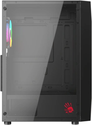 Корпус Bloody BD-CC106F черный без БП ATX 4x120mm 1xUSB2.0 1xUSB3.0 audio bott PSU