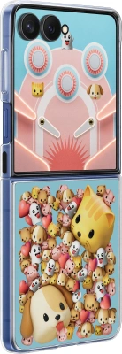 Чехол (клип-кейс) Samsung для Samsung Galaxy Z Flip7 Flipsuit Case Z Flip7 прозрачный (EF-ZF766CTEGRU)