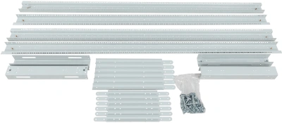Стойка двухрамная NTSS NTSS-2POR33U/600-1000 33U 550ммx1000мм 600кг серый