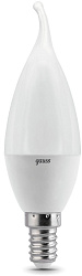 Лампа светодиодная Gauss 104101310 9.5Вт цок.:E14 свеча 220B св.свеч.бел.хол. (упак.:10шт)