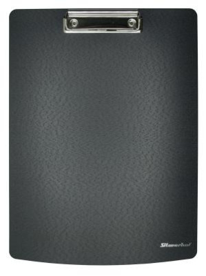 Папка клип-борд Silwerhof 957025 A4 полифом 1.8мм черный