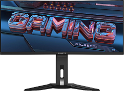 Монитор Gigabyte 34" MO34WQC2 черный OLED LED 21:9 HDMI M/M матовая HAS Piv 250cd 178гр/178гр 3440x1440 240Hz DP WQ USB 9.86кг