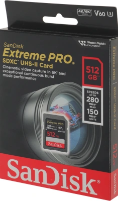 Флеш карта SDXC 512GB Sandisk SDSDXEP-512G-GN4IN Extreme Pro