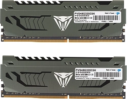 Память DDR4 2x4Gb 3200MHz Patriot PVS48G320C6K Viper Steel RTL Gaming PC4-25600 CL16 DIMM 288-pin 1.35В dual rank с радиатором Ret