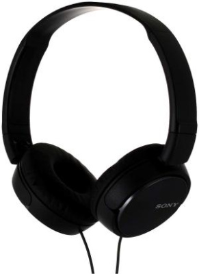 Гарнитура накладные Sony MDR-ZX310AP 1.2м черный проводные оголовье (MDR-ZX310AP/B)