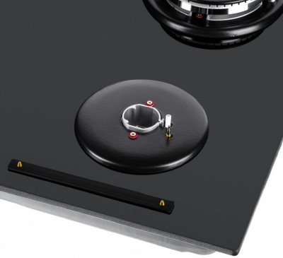 Газовая варочная поверхность Maunfeld EGHG.64.63CB2/G черный