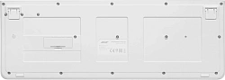 Клавиатура + мышь Acer OCC401 клав:белый мышь:белый USB беспроводная Multimedia (ZL.ACCCC.017)