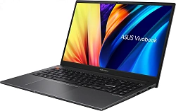 Ноутбук Asus VivoBook S15 M3502QA-MA013W Ryzen 5 5600H 8Gb SSD512Gb AMD Radeon Graphics 15.6" IPS FHD (1920x1080) без ОС black WiFi BT Cam (_90NB0XX2-M00B10)