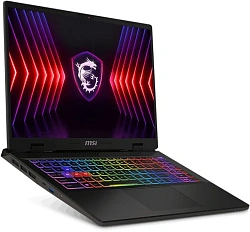 Ноутбук MSI Sword 16 HX B13VGKG-855XRU Core i7 13700HX 16Gb SSD1Tb NVIDIA GeForce RTX4070 8Gb 16" IPS FHD+ (1920x1200) FreeDOS grey space WiFi BT Cam (9S7-15P214-855)