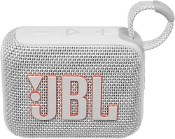 Колонка порт. JBL GO 4 белый 4.2W 1.0 BT 850mAh (JBLGO4WHT)
