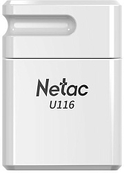 Флеш Диск Netac 128Gb U116 NT03U116N-128G-30WH USB3.0 белый