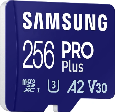 Флеш карта microSDXC 256GB Samsung MB-MD256SA Pro PLUS V30 + adapter