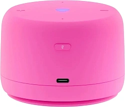 Умная колонка Yandex Станция Лайт 2 без часов Алиса розовый 6W 1.0 BT/Wi-Fi 10м (YNDX-00028PNK)