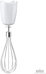 Блендер погружной Braun MQ3045WH Aperitive 700Вт белый/синий