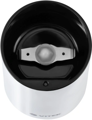 Кофемолка Vitek Harmony VT-1547 200Вт сист.помол.:ротац.нож вместим.:45гр белый