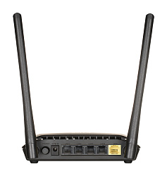 Роутер беспроводной D-Link DIR-615S/RU/B1A N300 10/100BASE-TX черный