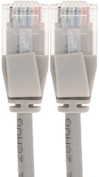 Патч-корд Rexant 02-0380-1 U/UTP RJ-45 вил. кат.6A 1м серый LSZH