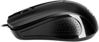 Мышь Оклик 225M черный оптическая 1200dpi USB для ноутбука 3but (997791)