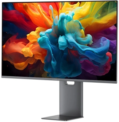 Монитор Digma Pro 31.5" Vision L серебристый QD OLED LED 0.03ms 16:9 HDMI глянцевая HAS Piv 1000cd 178гр/178гр 3840x2160 240Hz G-Sync FreeSync DP 4K USB 5.7кг