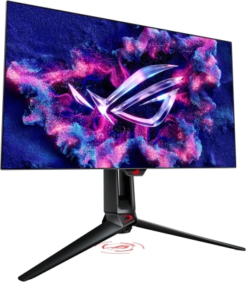 Монитор Asus 26" ROG Swift PG27AQDP черный OLED LED 16:9 HDMI матовая HAS Piv 450cd 178гр/178гр 2560x1440 480Hz DP 2K USB 6.2кг