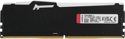 Память DDR5 8GB 5200MHz Kingston KF552C36BBEA-8 Fury Beast Expo RGB RTL Gaming PC5-41600 CL36 DIMM 288-pin 1.25В kit single rank с радиатором Ret