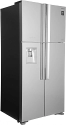 Холодильник Hitachi R-W660PUC7X GS 2-хкамерн. серебристый глянц. инвертер