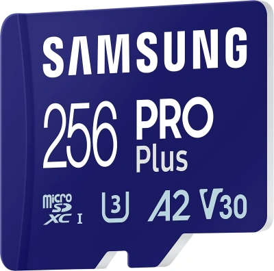 Флеш карта microSDXC 256GB Samsung MB-MD256SA Pro PLUS V30 + adapter