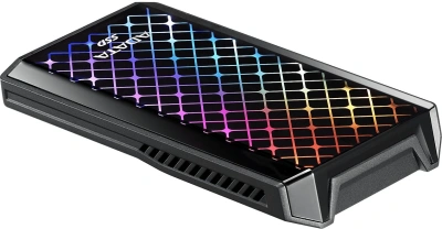 Накопитель SSD A-Data USB-C 512Gb ASE900G-512GU32G2-CBK SE900G 2.5" черный