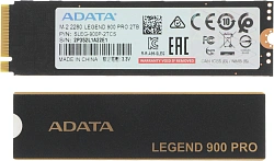 Накопитель SSD A-Data PCIe 4.0 x4 2TB SLEG-900P-2TCS Legend 900 Pro M.2 2280