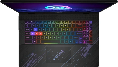 Ноутбук MSI Pulse 17 AI C1VEKG-088XRU Core Ultra 5 135H 16Gb SSD1Tb NVIDIA GeForce RTX4050 6Gb 17" IPS QHD+ (2560x1600) FreeDOS black WiFi BT Cam (9S7-17T311-088)