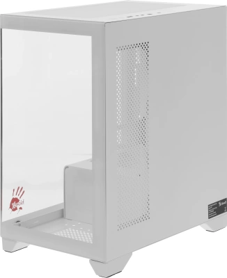 Корпус Bloody BD-CC103 белый без БП mATX 7x120mm 1xUSB2.0 1xUSB3.0 audio bott PSU