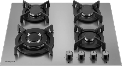 Газовая варочная поверхность Weissgauff HGG 641 XRV нержавеющая сталь