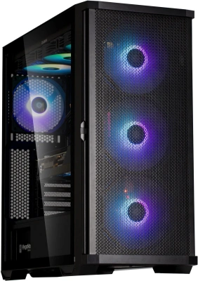 Корпус Zalman Z10 PLUS черный без БП ATX 10x120mm 4x140mm 2xUSB3.0 audio bott PSU