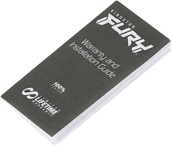 Память DDR4 2x16Gb 3200MHz Kingston KF432C16BBK2/32 Fury Beast Black RTL Gaming PC4-25600 CL16 DIMM 288-pin 1.35В single rank с радиатором Ret